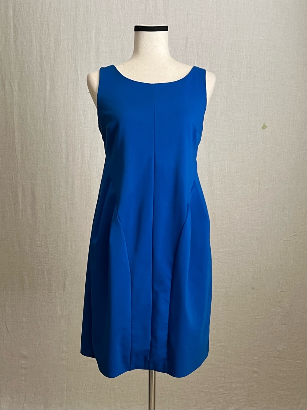 Laviniaturra - Cotton Shift Dress - Electric Blue - 44 IT / U.S. 8
